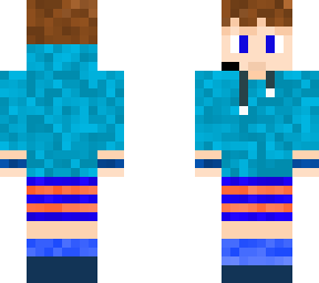 turquoise gamer boy