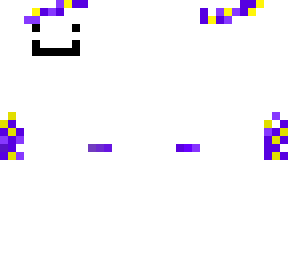 yellow and purple simple guy