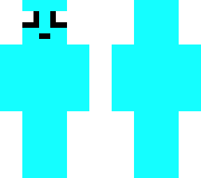 basic blue man