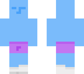 chill blue guy