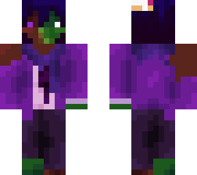 purple cake zombified human guy idk
