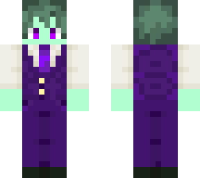 purple suit