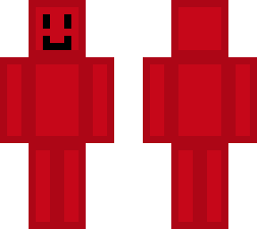 simple red guy in 8-bit