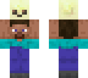 steve holding sulfur cube