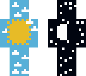 the sun and the moon