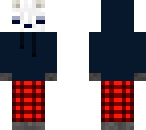 arctic fox w/ hoodie