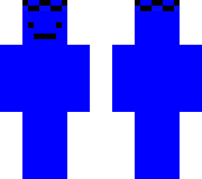 blue crown skin