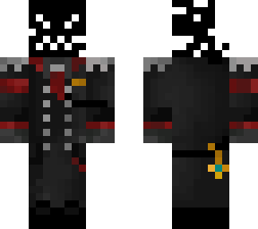 glitch commander whit a mask