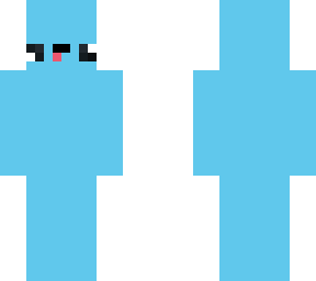 light blue blob