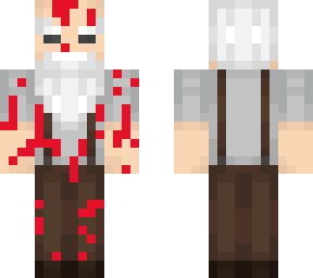 old damege man