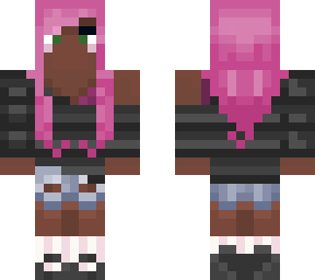 pink haired girl #2