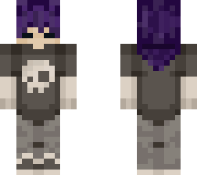 purple hair