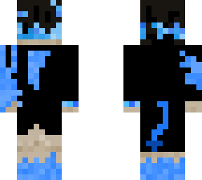 blue demon boy