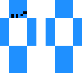 blue man