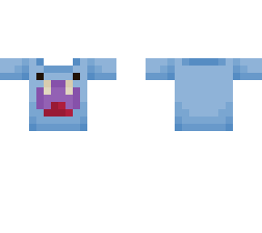 monster cropped tshirt base (light blue)