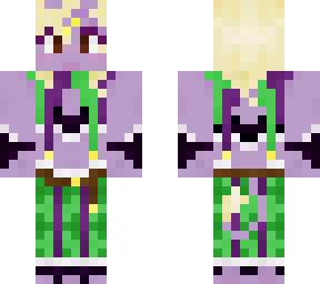 purple fantasy girl