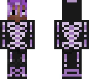 skeleton purple