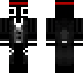 top hat black
