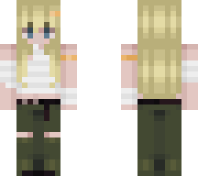blonde mysterious forest apocolyptic