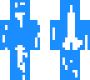 blue weird guy