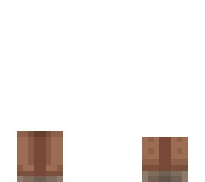 brown suede leather boots template