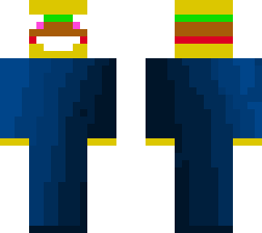 burger man (my first own made skin)