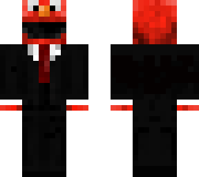 elmo in suit