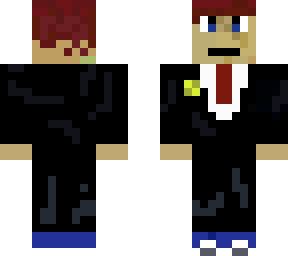 ginger suit man