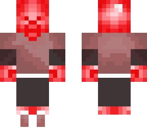 red steve with clothing