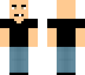 bald man - chilling