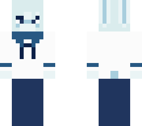 blue zany bunny