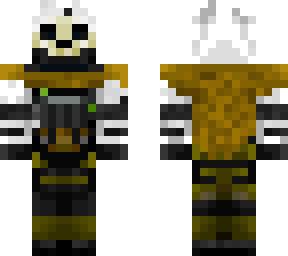 custom ghost from cod (dark vision inspired)