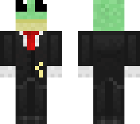 frog in suit