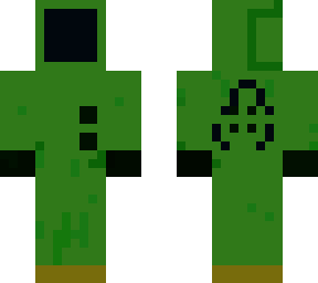 green hazmat from backrooms movie