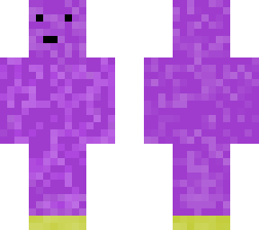 purple funny man