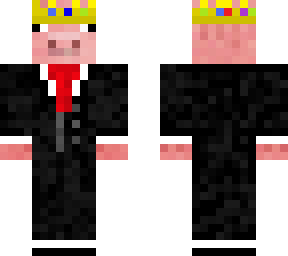 techno in suit