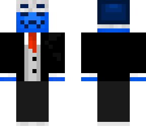 blue guy with suit