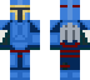 blue mandalorian medic