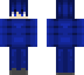dark blue man