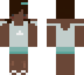 dark skin summer girl
