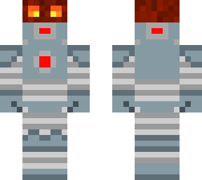 magma cube in a mech