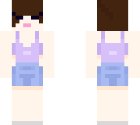minecraft summer wear :d