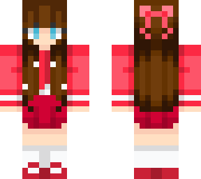 red school girl