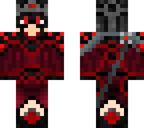 ruby black - dragon queen - helmet on