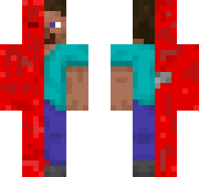 split in half steve