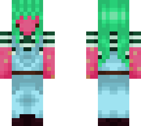 watermelon person
