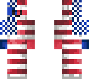 * red, white, blue