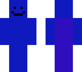 blue man