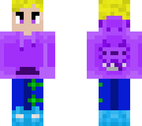 blurple axolotl boy