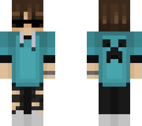 cyan creeper guy